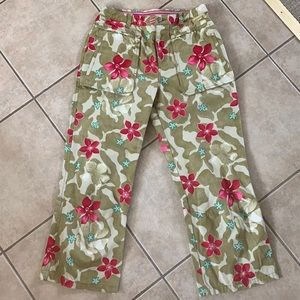 Oilily floral denim pants